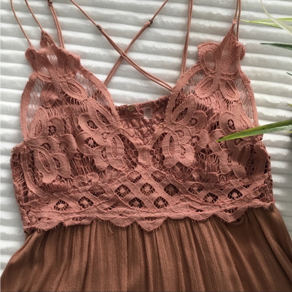 Free People One Adella Mini Slip Dress - Picture 4 of 7